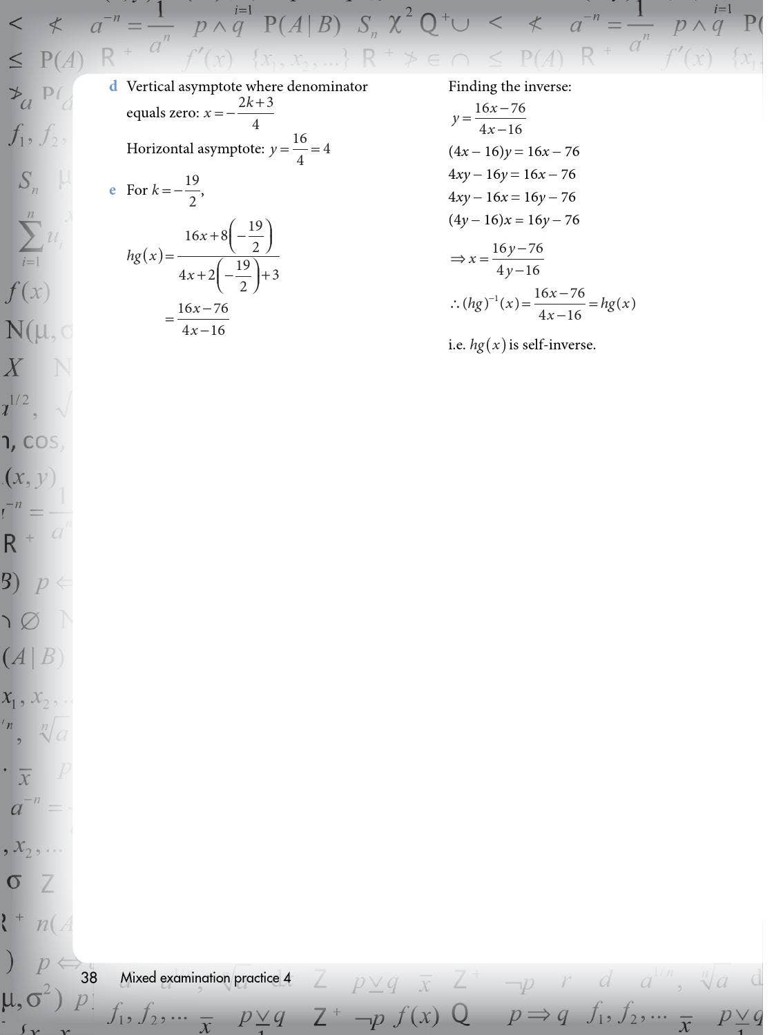 Preview Mathematics Standard Level for the IB Diploma: Solutions Manual ...