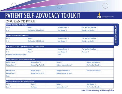 PHA Patient Self-Advocacy Toolkit 第 22 页
