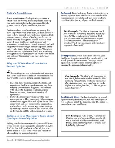 PHA Patient Self-Advocacy Toolkit 第 5 页
