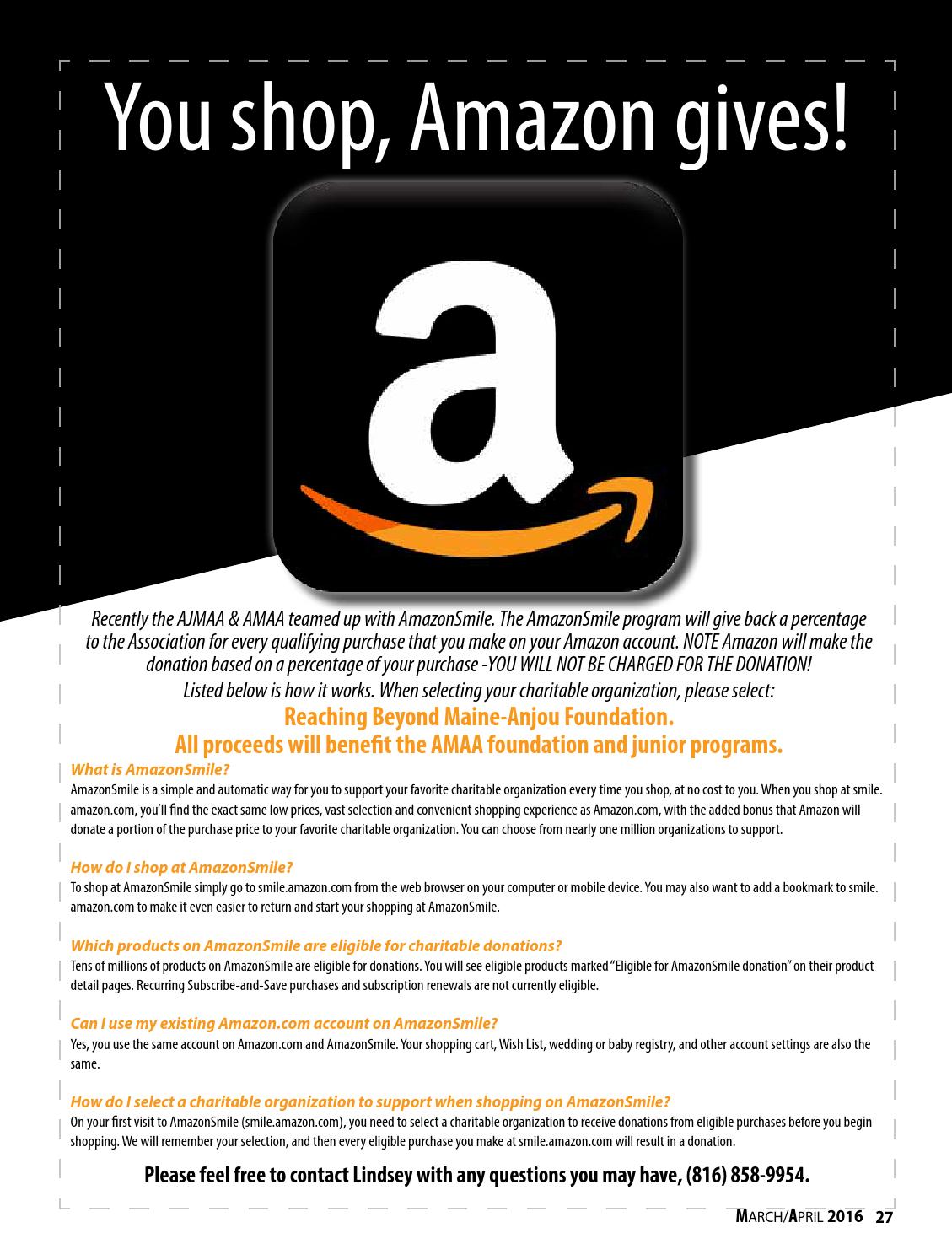 amazonsmile baby registry