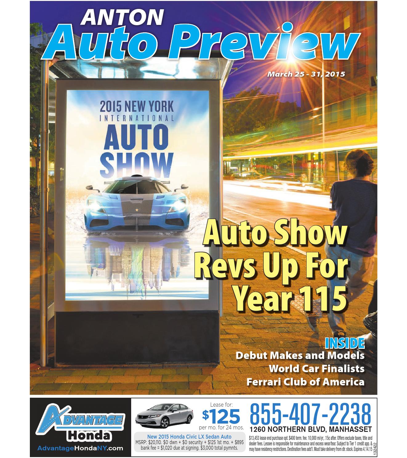 Anton Auto Preview 03-25-15 by Anton Community Newspapers - Issuu
