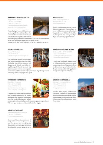 Amedia Ressurs Harstad 家具目录 · Norsk Destination Harstad 第 19 页