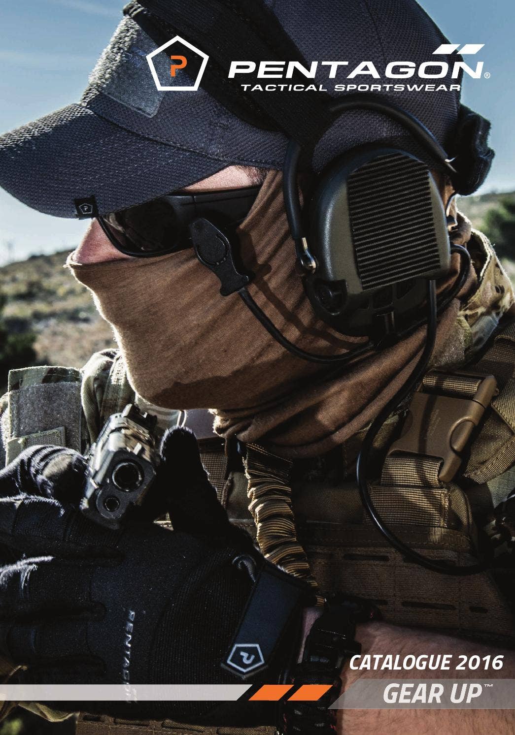 PENTAGONポスター PENTAGON® | BRAND CATALOGUE 2016 by Pentagon® | Tactical
