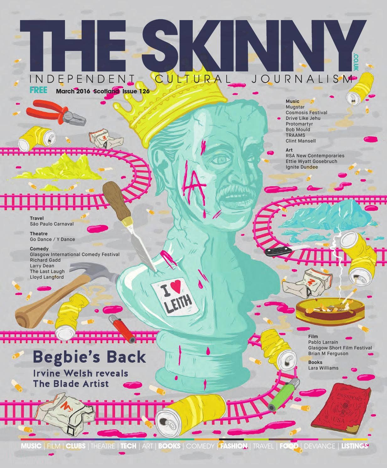 The Skinny Scotland March 2016 by The Skinny - Issuu