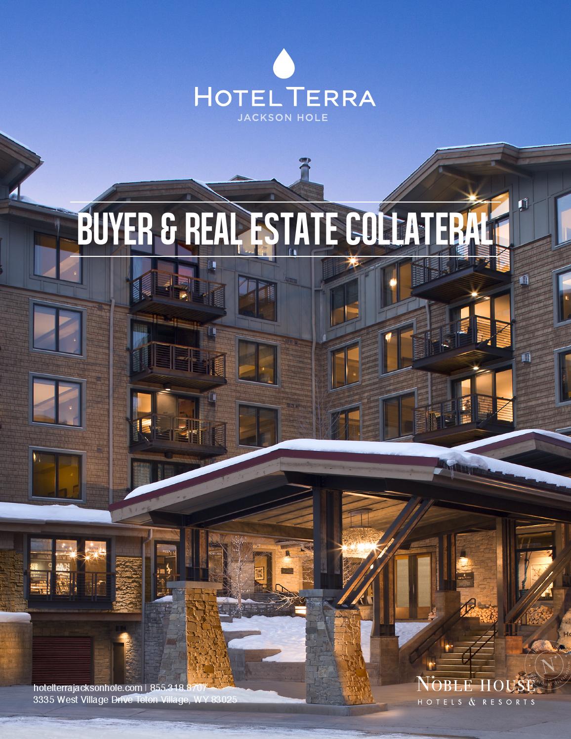 Hotel Terra Buyer & Real Estate 2016 by Noble House Hotels & Resorts