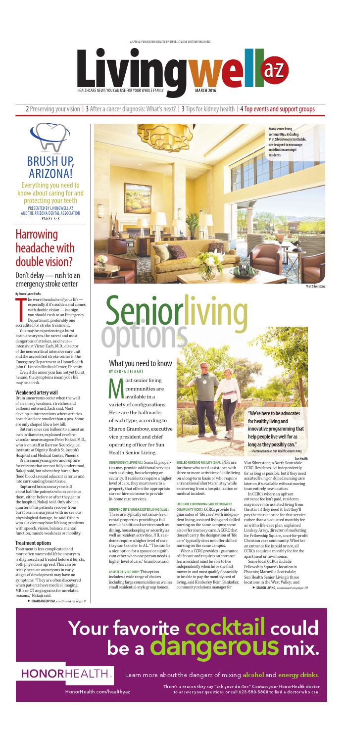 Livingwell Az March 2016 By Republic Media Content Marketing Issuu