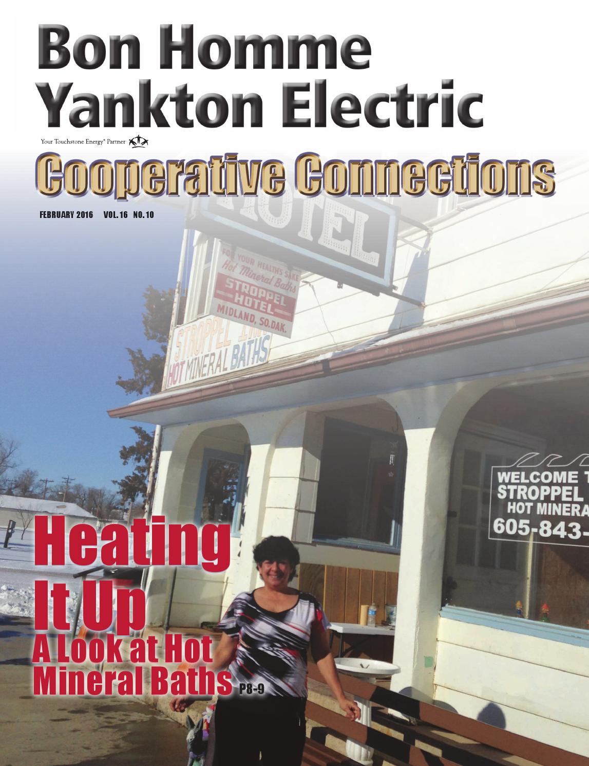 Bon Homme Yankton Electric Cooperative Connections February 2016 by Bon