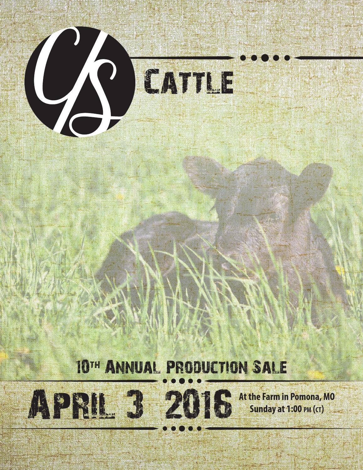 CS Cattle 10th Annual Production Sale by LivestockDirect - Issuu