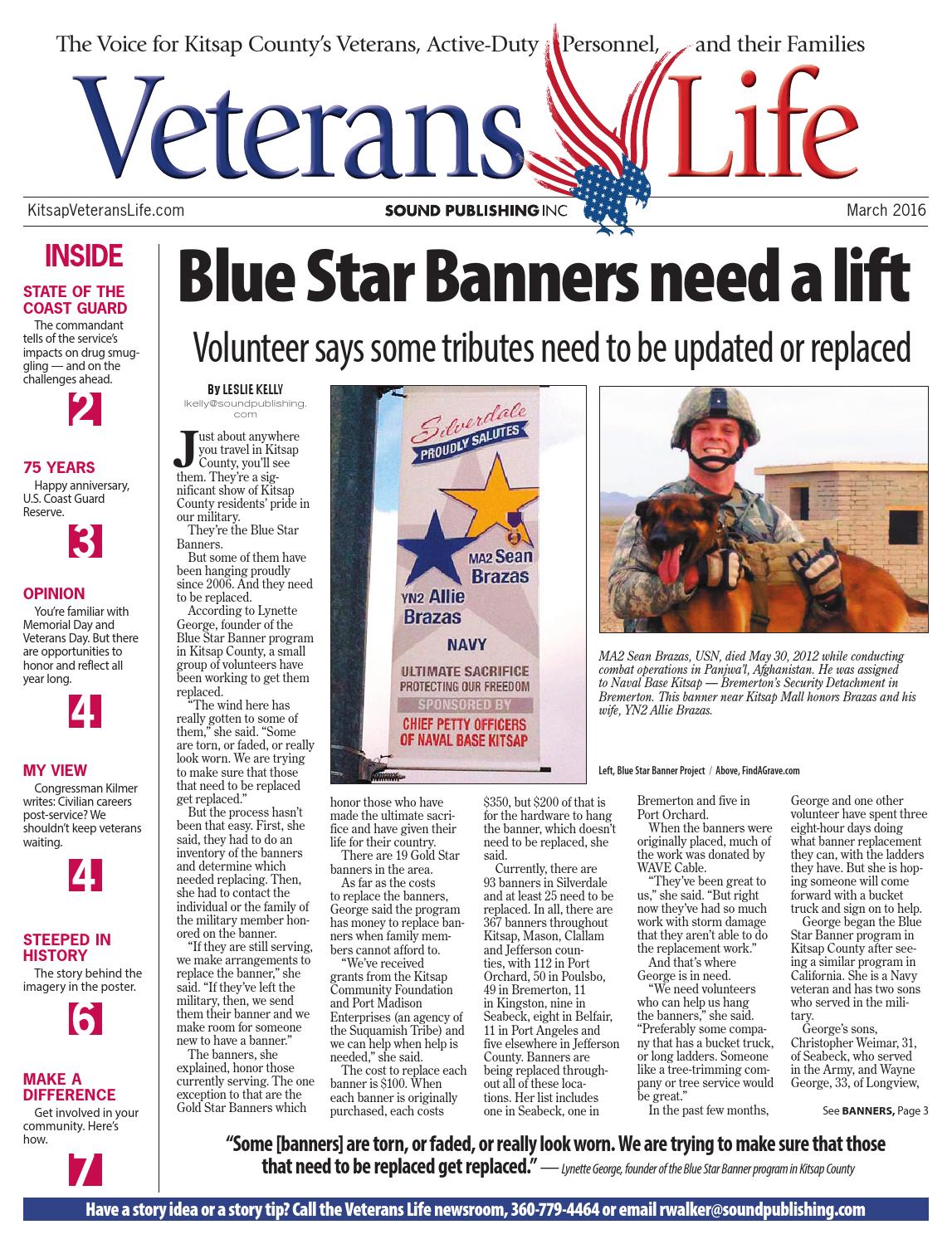 Kitsap Veterans Life, March 04, 2016 by Sound Publishing Issuu