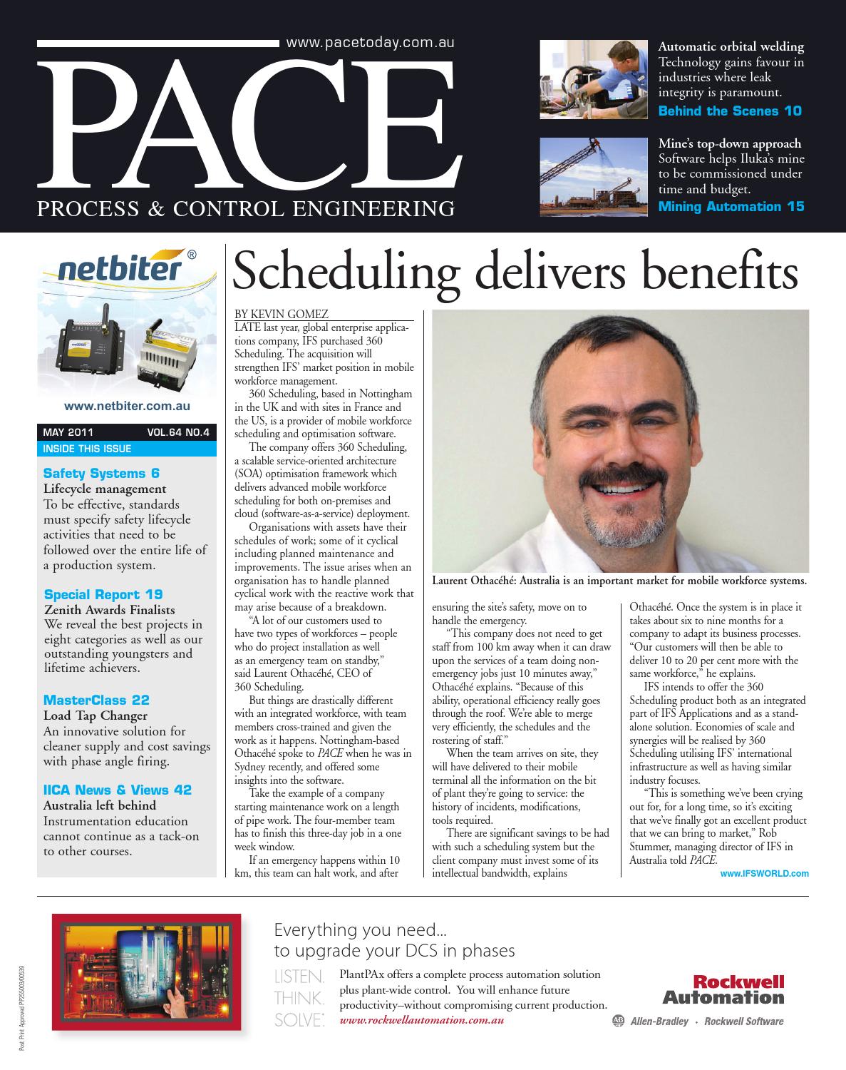 PACE - Process & Control Engineering - May 2011 by Prime Creative Media ...
