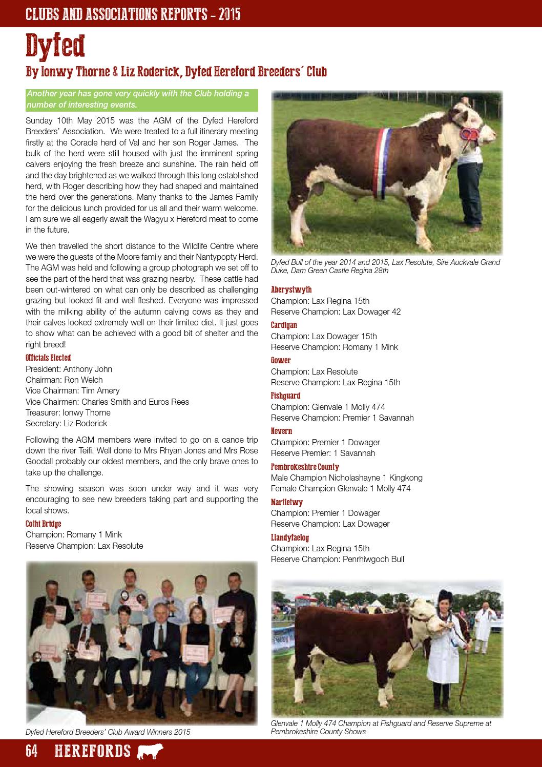 2016 Hereford Breed Journal by UK Herefords - Issuu
