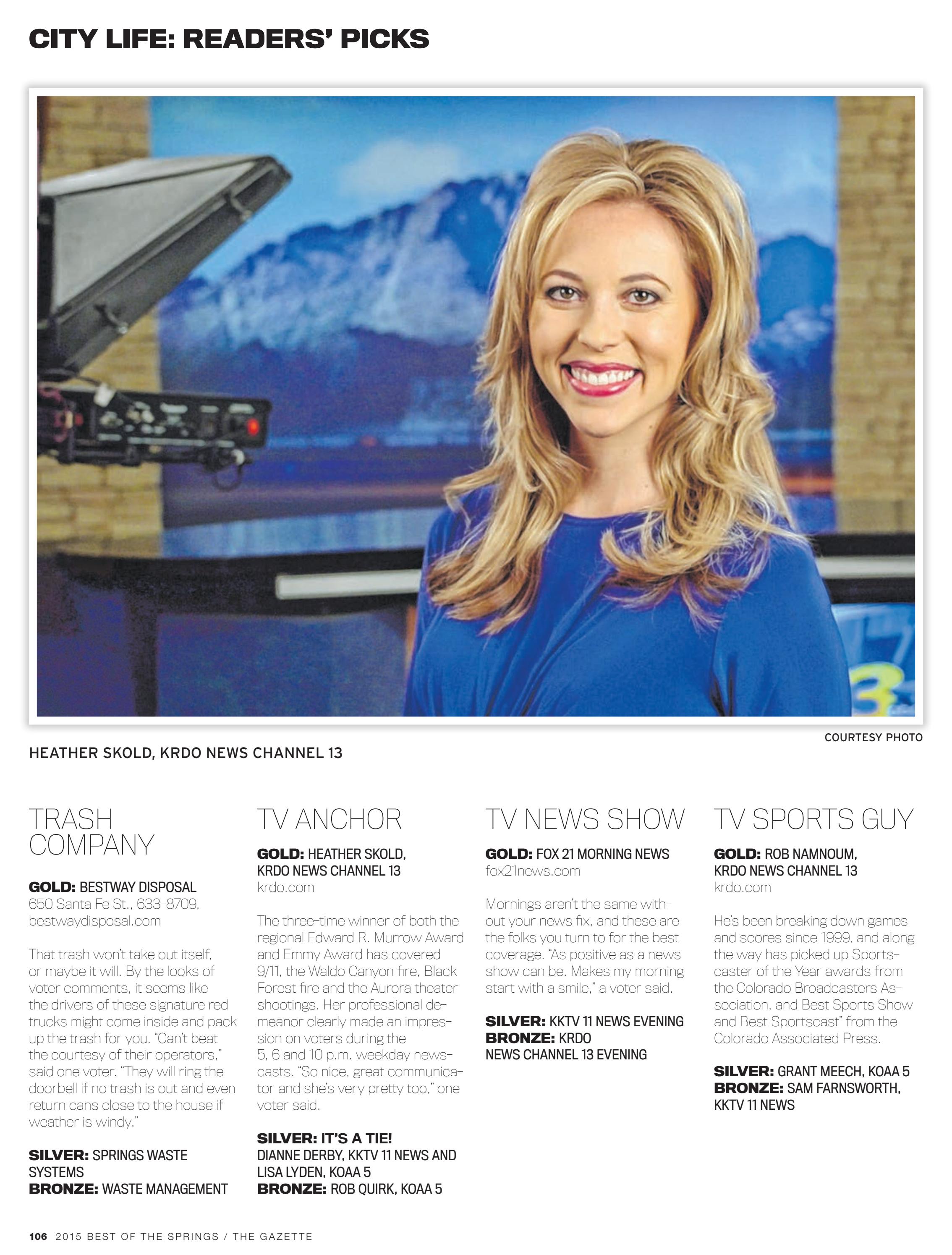 Best of the Springs 2015 by Colorado Springs Gazette, LLC Issuu