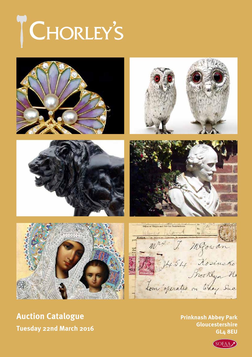 Chorley's catalogue 22 March 2016 auction by Chorley's Issuu