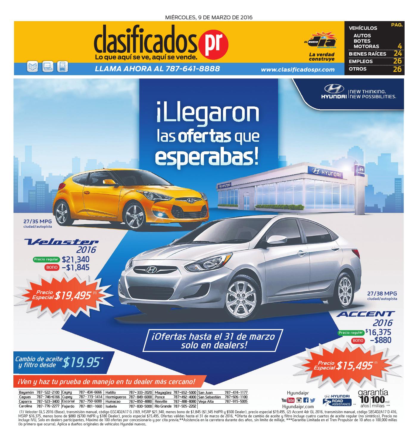 ClasificadosPR 03 09 2016 by Issuu