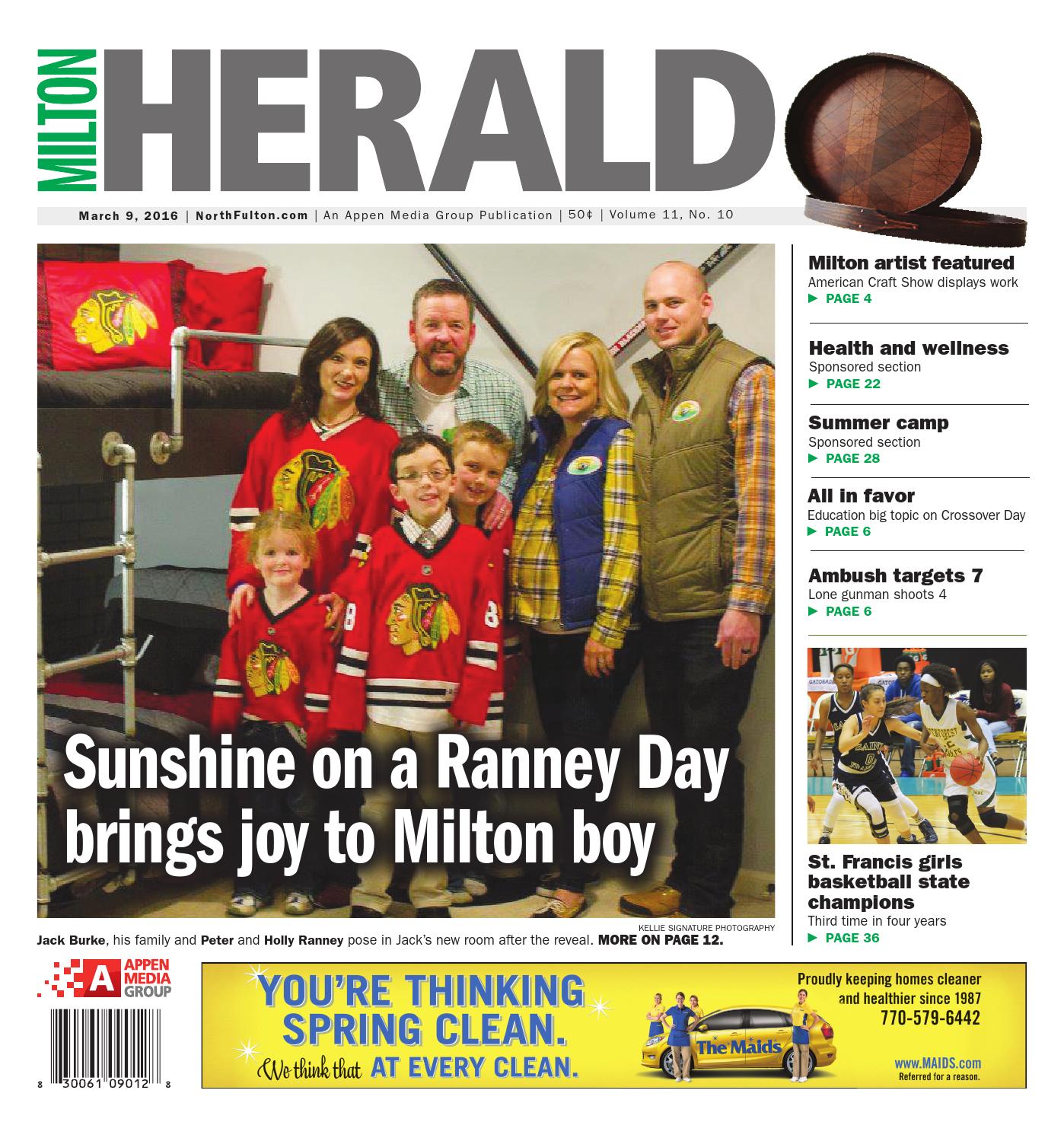 Milton Herald, March 9, 2016 by Appen Media Group Issuu