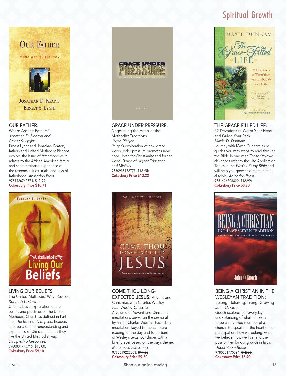 Resources for the United Methodist Church 2016 by United Methodist ...
