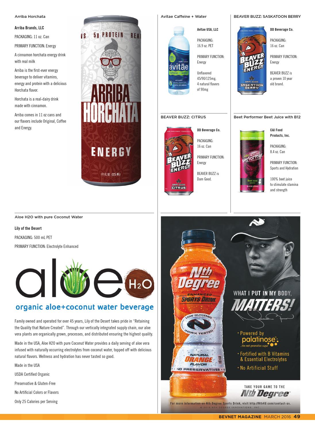2016 Functional Beverage Guide by Issuu