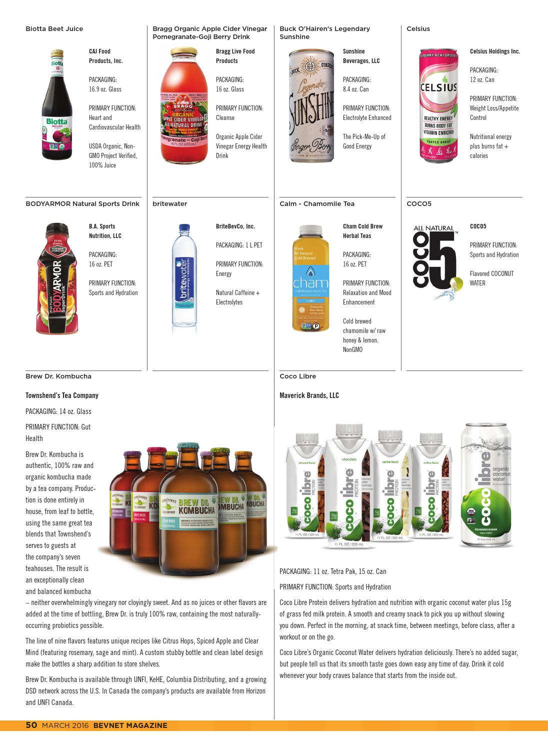 2016 Functional Beverage Guide by Issuu