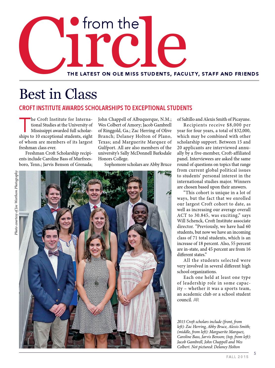 Ole Miss Alumni Review Fall 2015 by Ole Miss Alumni Association Issuu