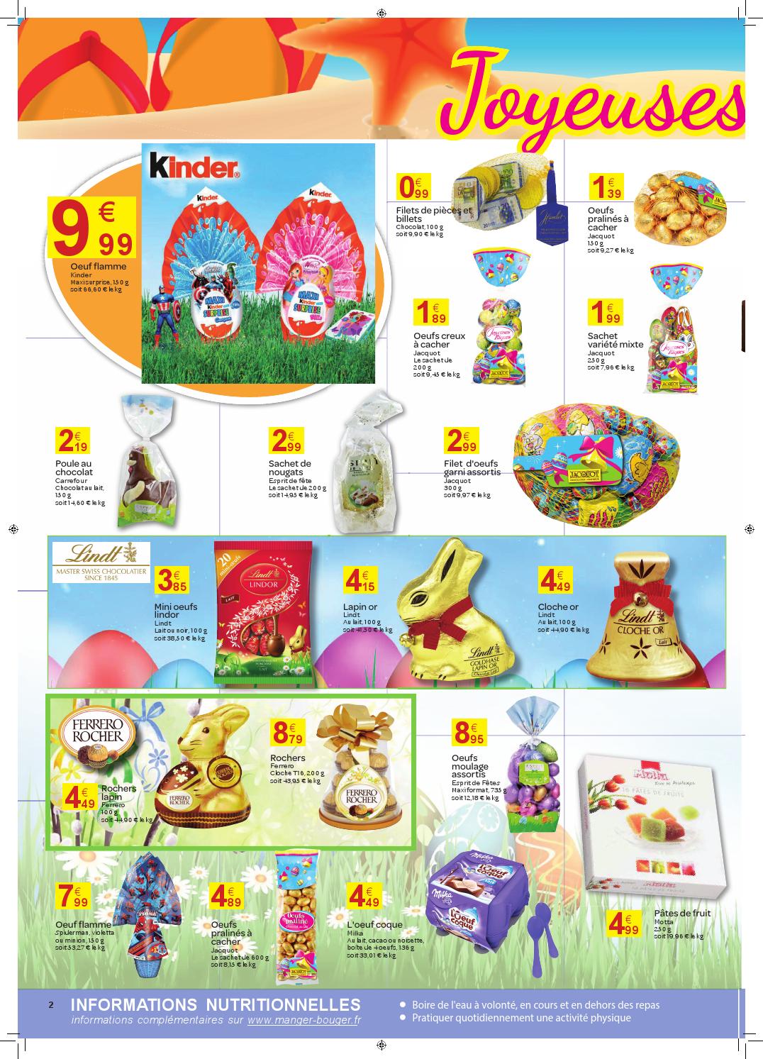 CARREFOUR Joyeuses Pâques (du 15 au 28 mars 2016) by Momentum Média Issuu