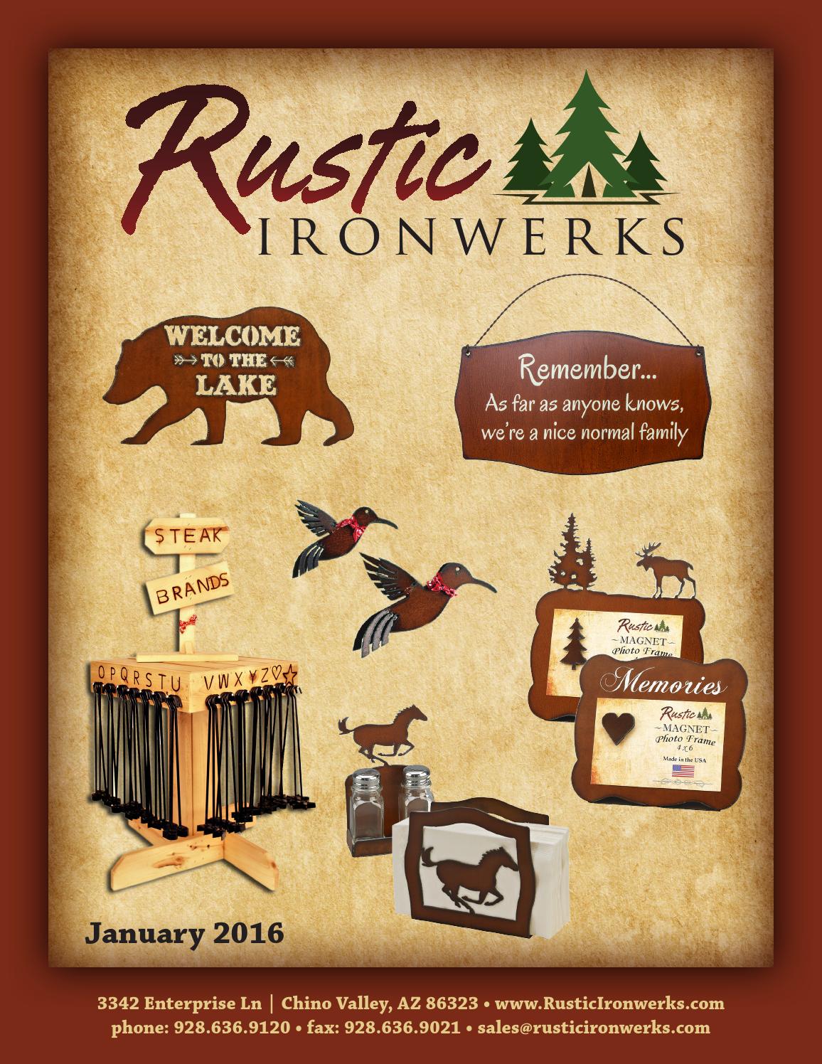 Rustic Ironwerks 2016 catalog by Traditions Unlimited Issuu