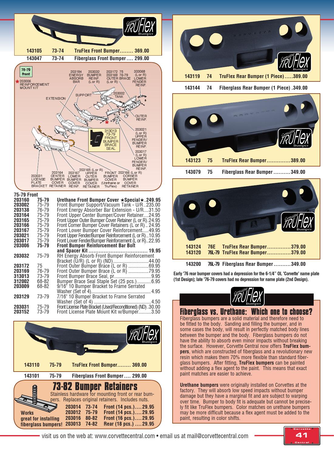 Corvette Central C3 (6882) Corvette Parts Catalog by Corvette Central