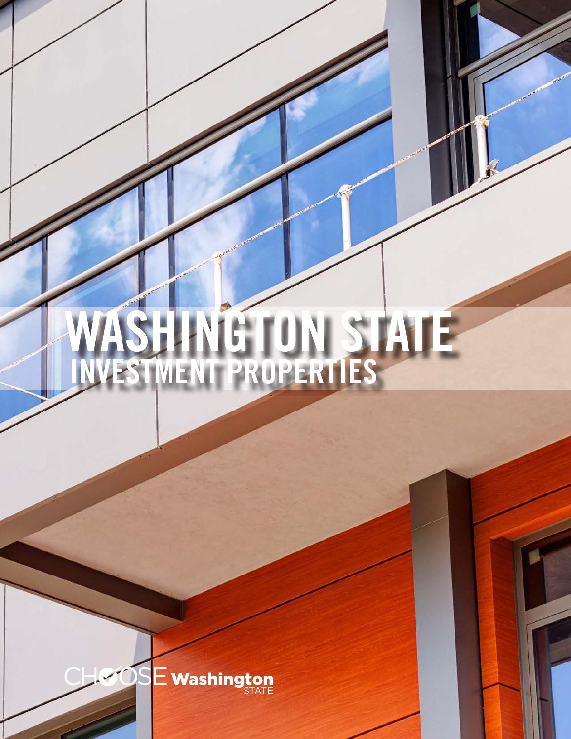 Investment Opportunities in Washington State November 2015 by