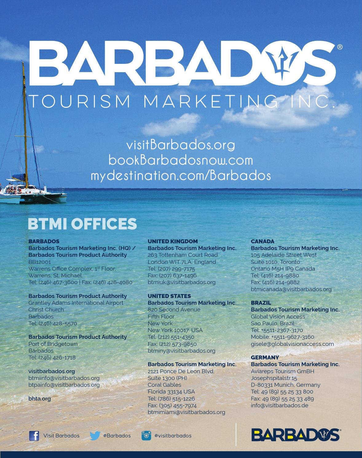 Visit Barbados 2016 Edition by Miller Publishing Co Ltd Issuu