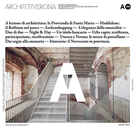 Architettiverona 104 by architettiverona issuu Studi di architettura verona