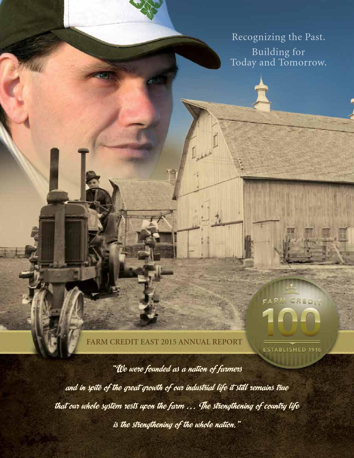 2015 Farm Credit East Annual Report by Farm Credit East Issuu