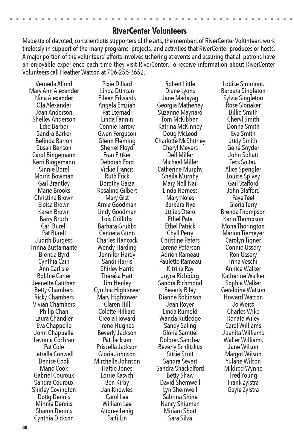 applause 2015 2016 program guide issue no 73 by rivercenter for