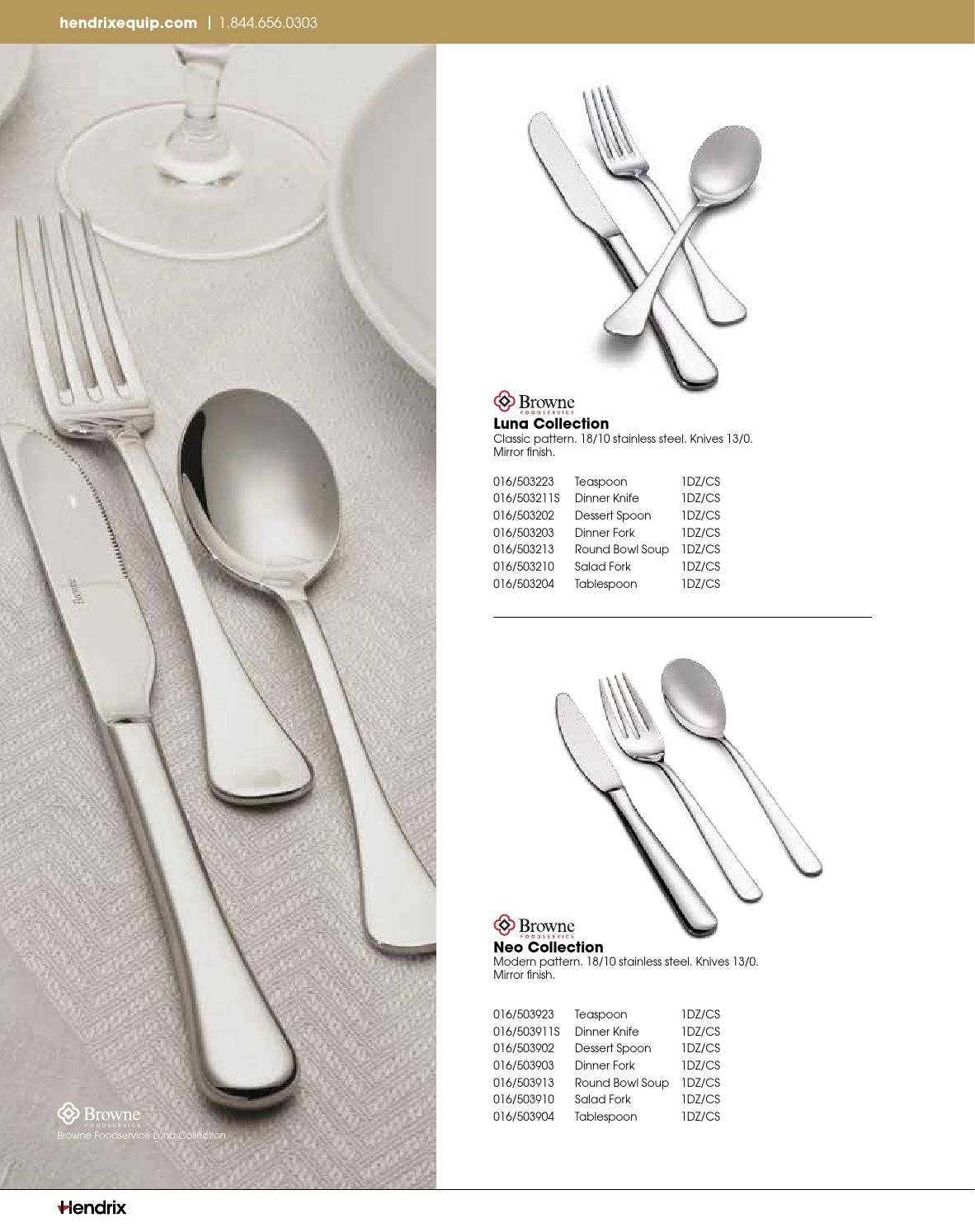 Hendrix Smallwares Catalogue by Russell Hendrix Foodservice Equipment