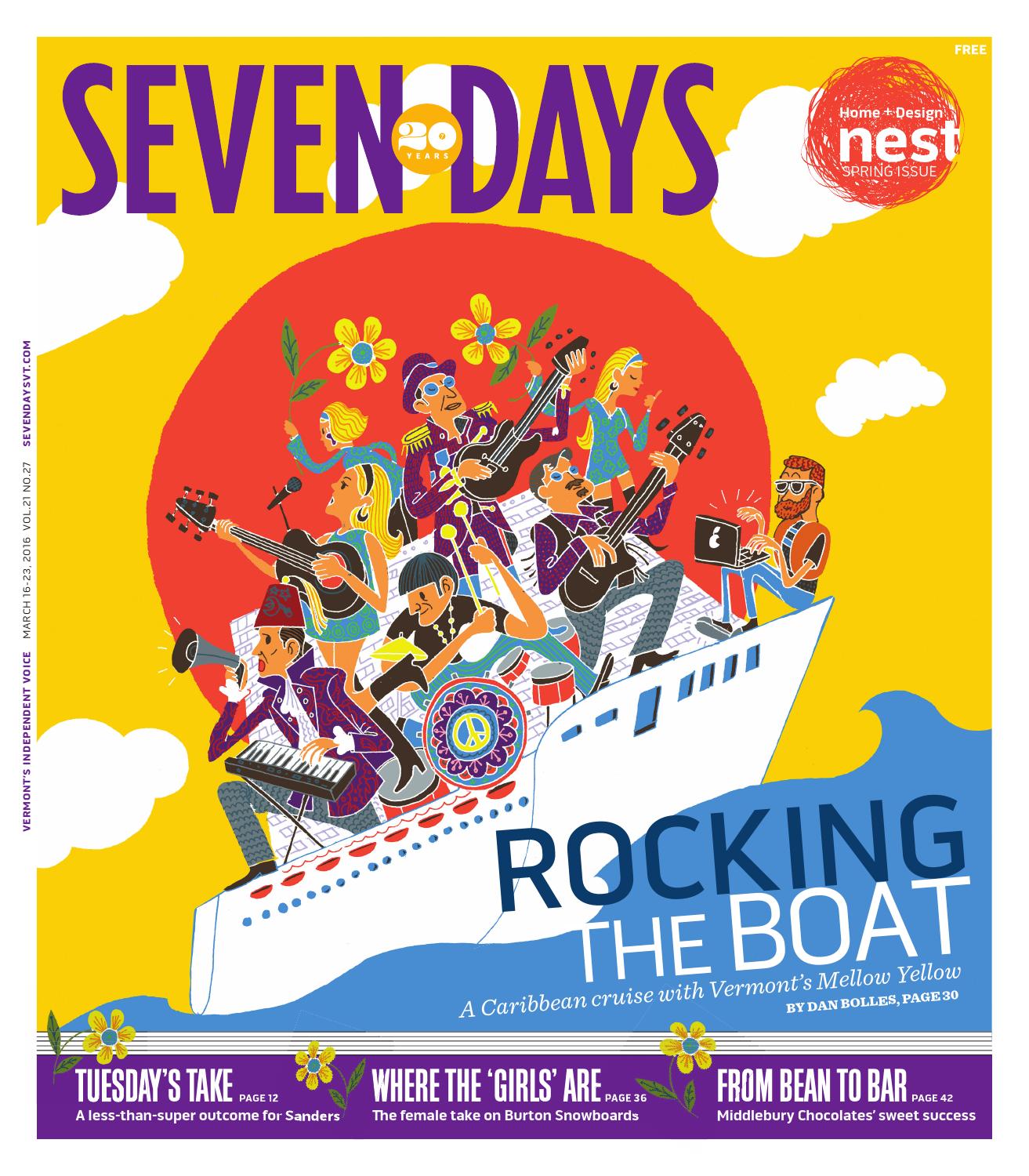 Seven Days, March 16, 2016 by Seven Days - Issuu