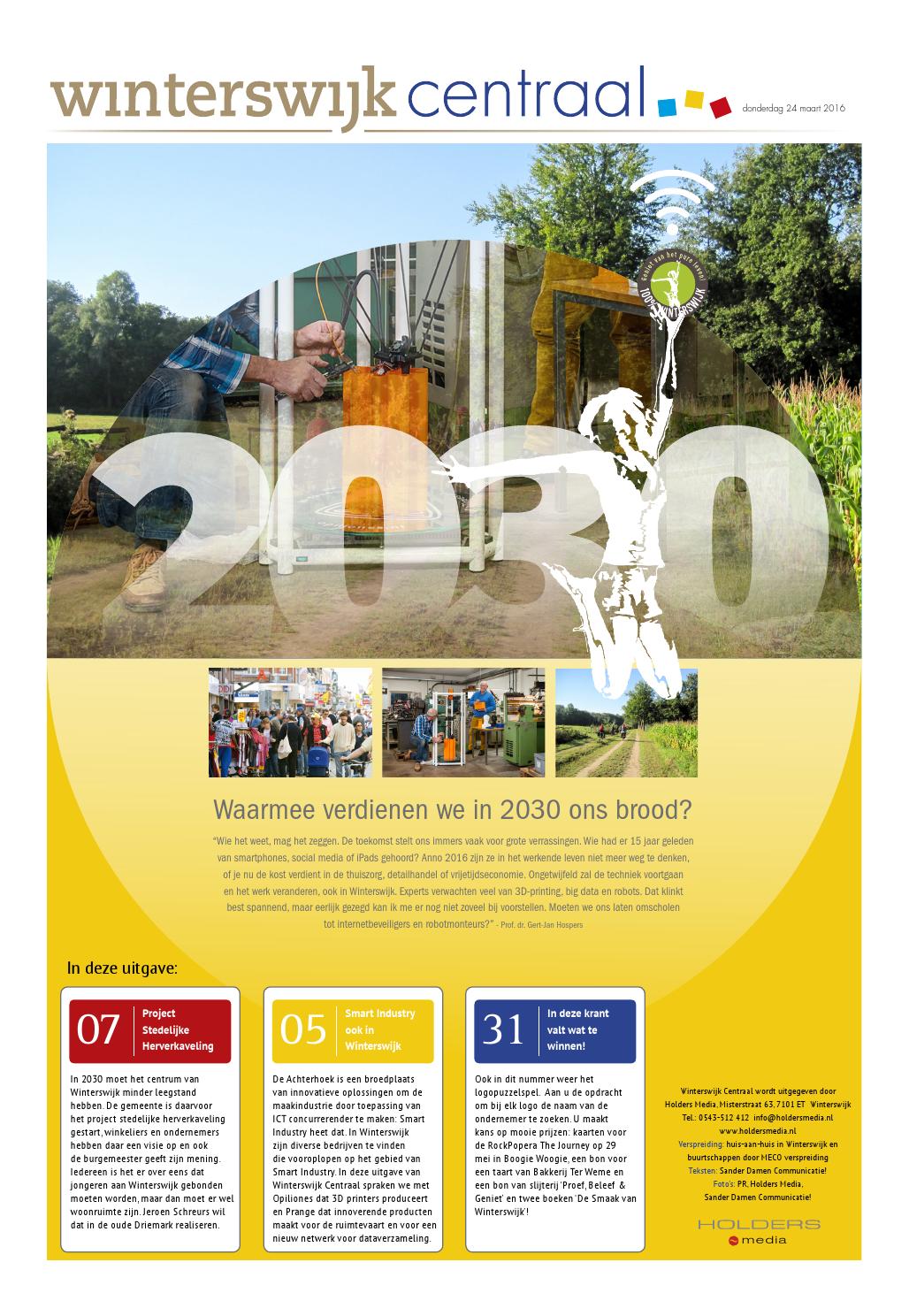 Winterswijk centraal maart 2016 by Holders Media Issuu