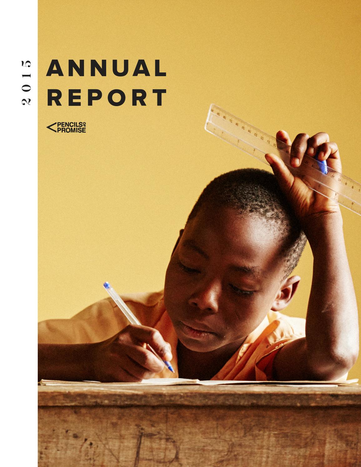 Pencils of Promise 2015 Annual Report by Pencils of Promise Issuu