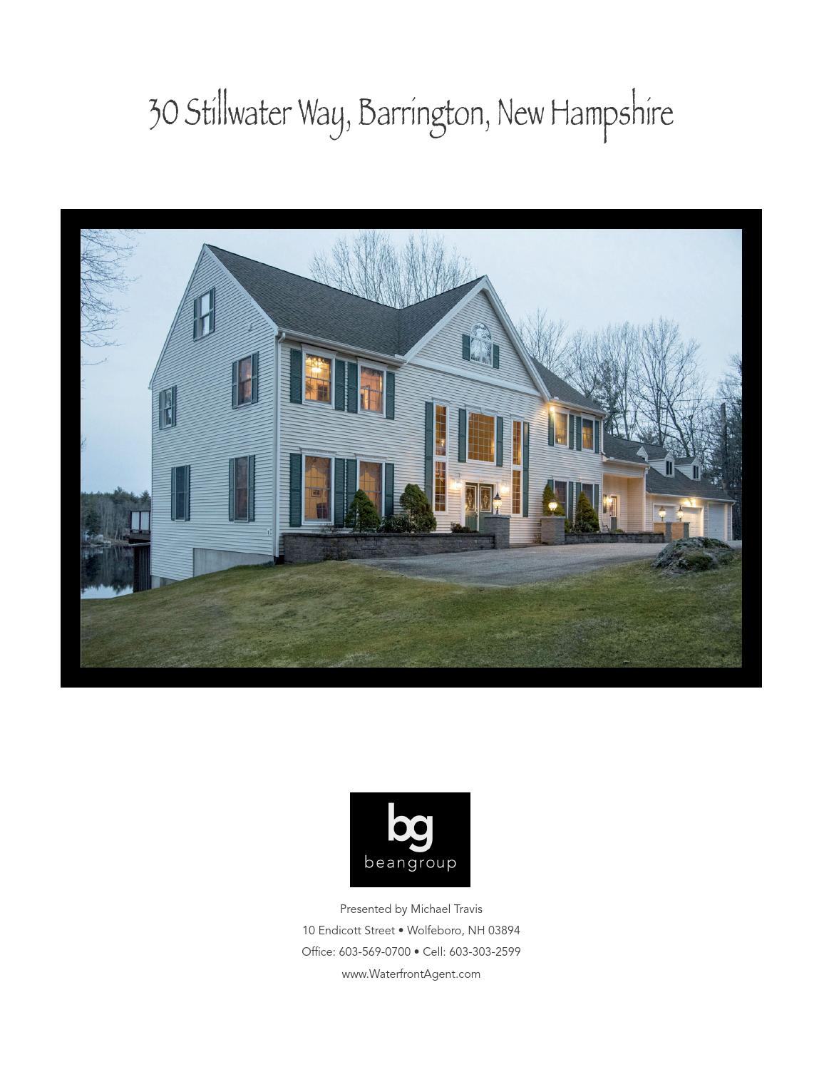30 Stillwater Way Barrington NH on Ayers Pond by New Hampshire's Finest
