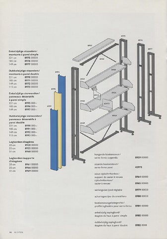 Gispen Collectie 家具目录 · Gispen bibliotheekstellingen 第 12 页