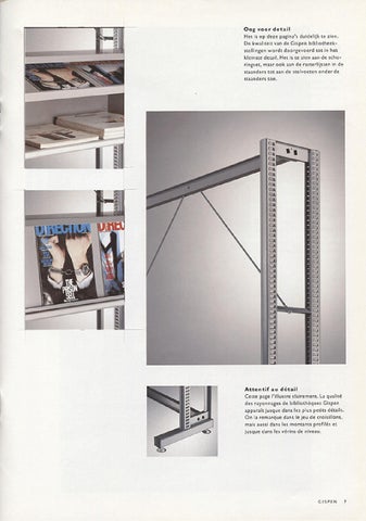 Gispen Collectie 家具目录 · Gispen bibliotheekstellingen 第 9 页