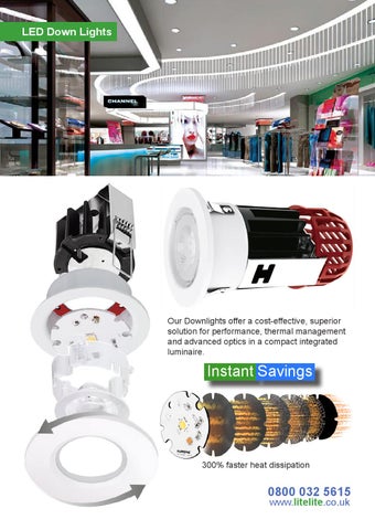 OneFruit Group 灯饰目录 · 2016 - LED 灯饰 , Hand Dryers × Water Coolers 第 18 页