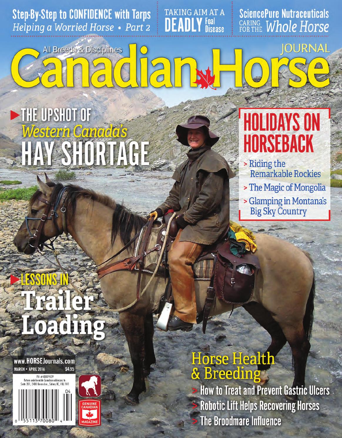 Canadian Horse Journal SAMPLE MarchApril 2016 by Horse Community