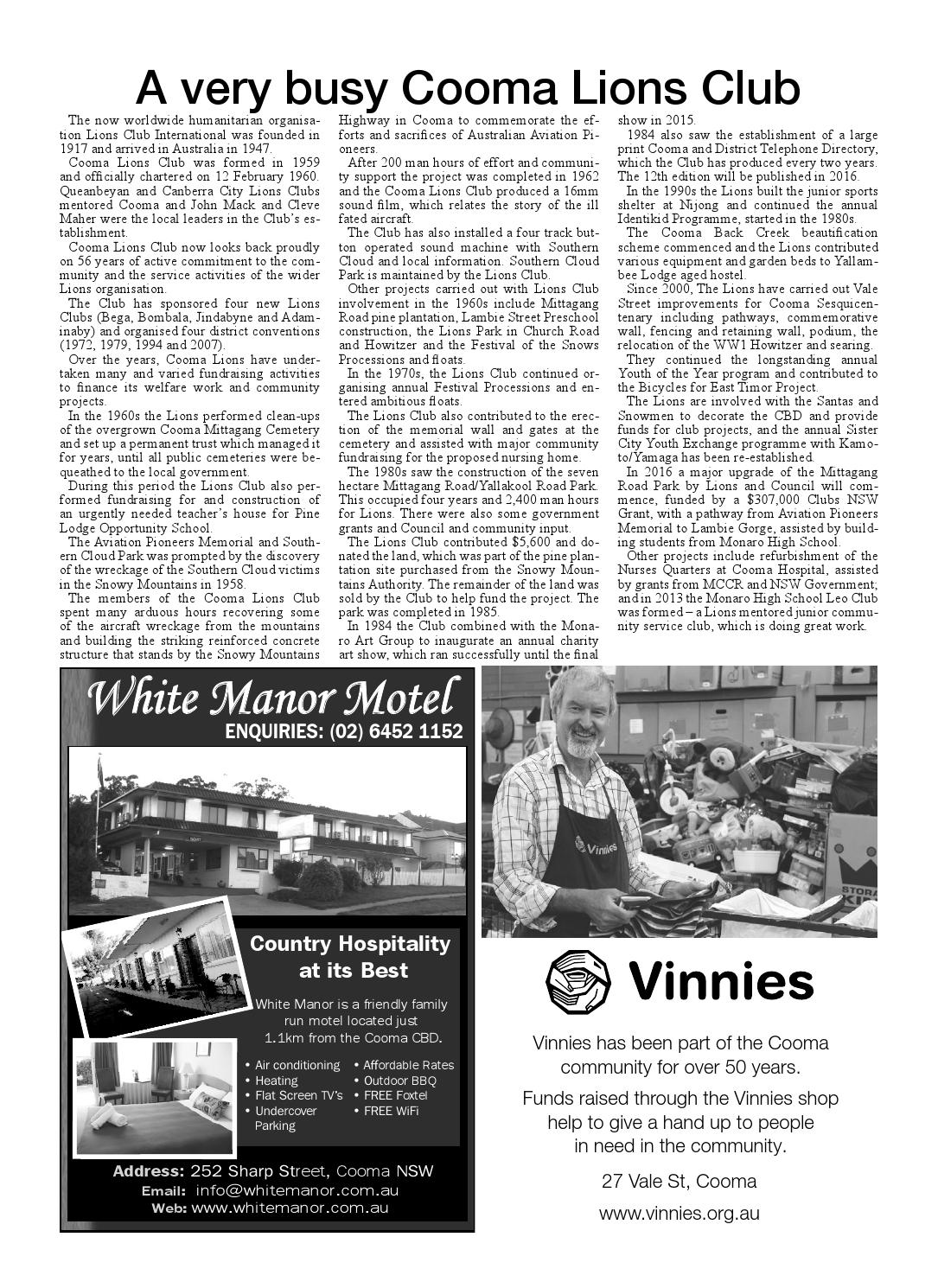 BacK TO COOMA by Monaro Media Group Issuu