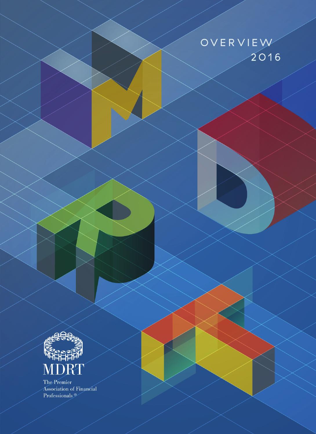 Mdrt Overview 2017 By Mdrt2017 Issuu