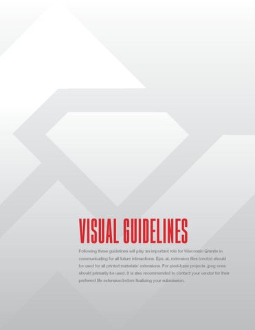 Wisconsin Granit Brand Manual 第 13 页