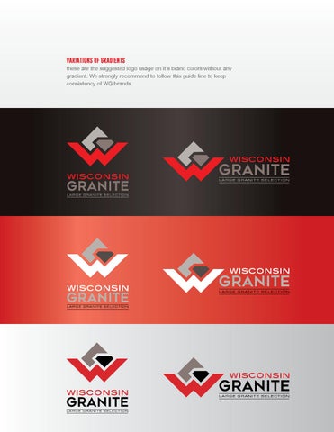 Wisconsin Granit Brand Manual 第 22 页