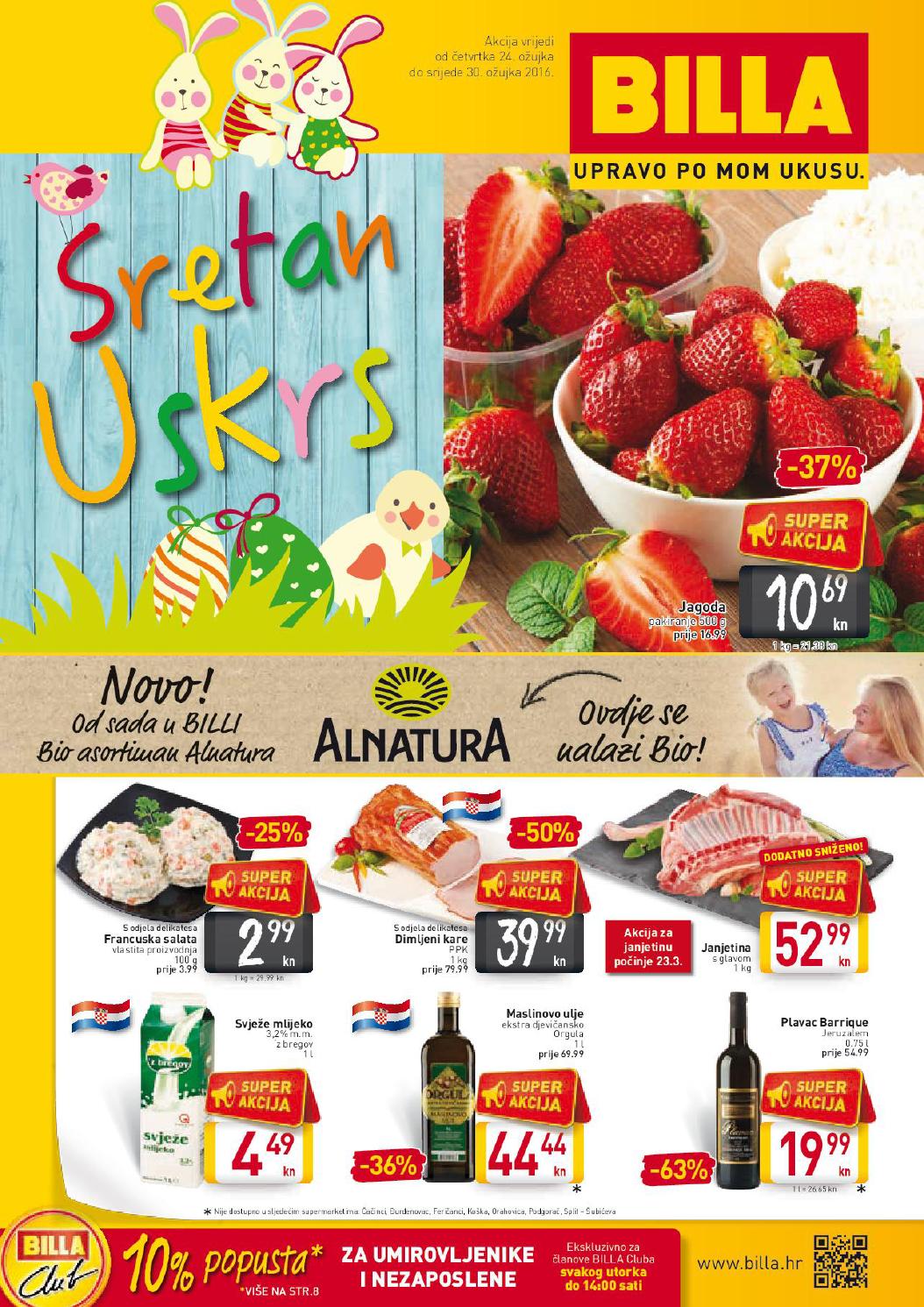 Billa katalog katalog od 24 30 03 2016 by Catalog.hr Issuu