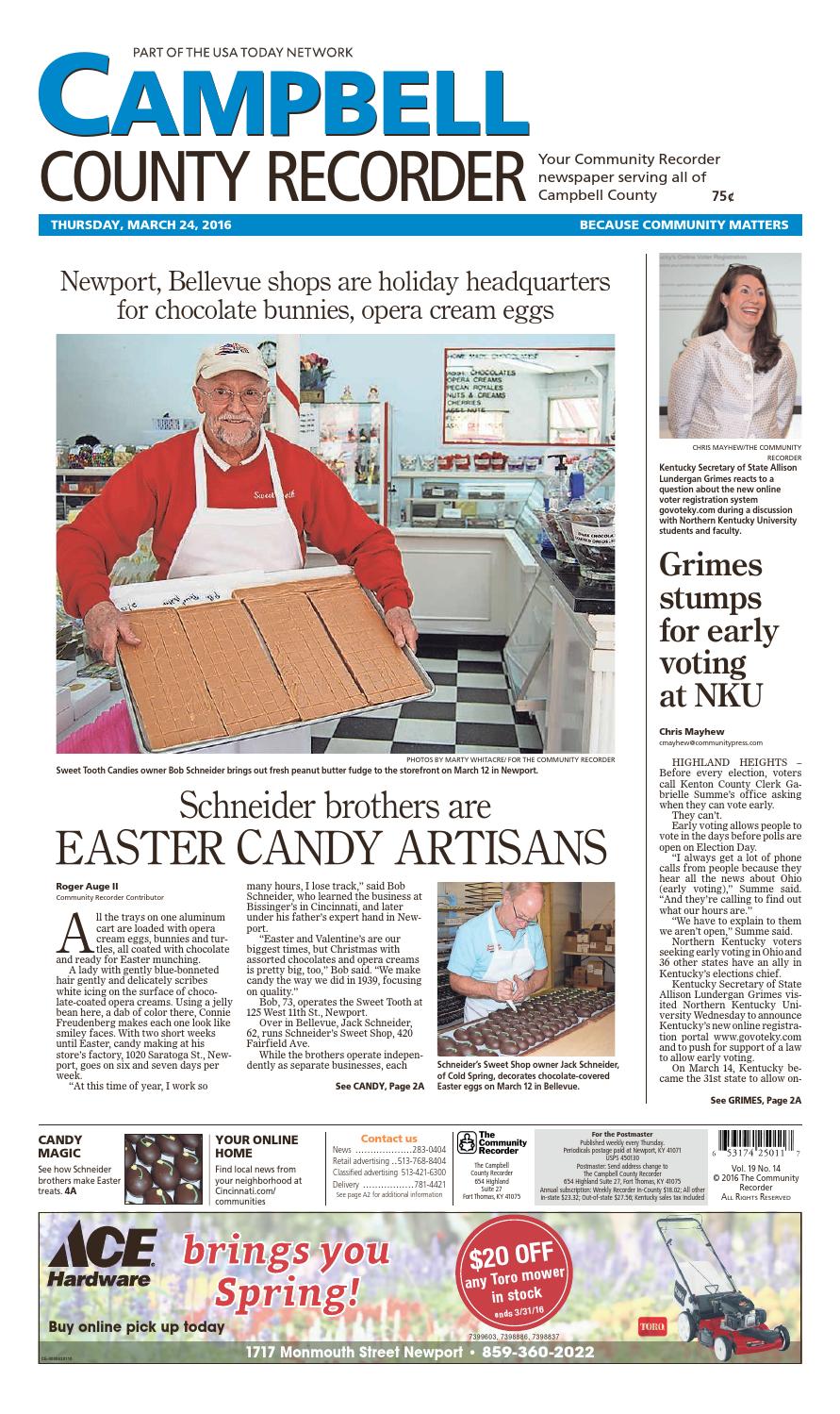 Campbell county recorder 032416 by Enquirer Media Issuu