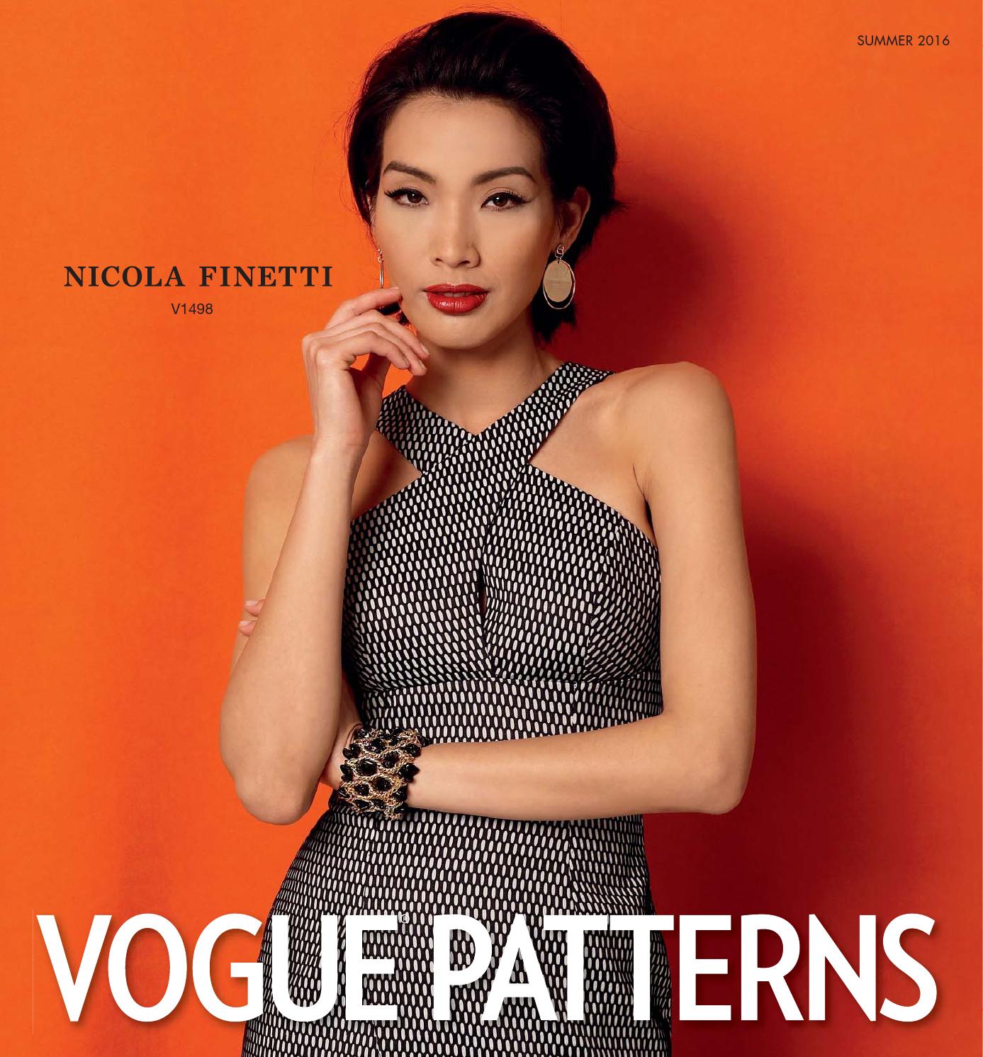 Vogue dress patterns summer 2018 Vogue dress patterns summer 2018