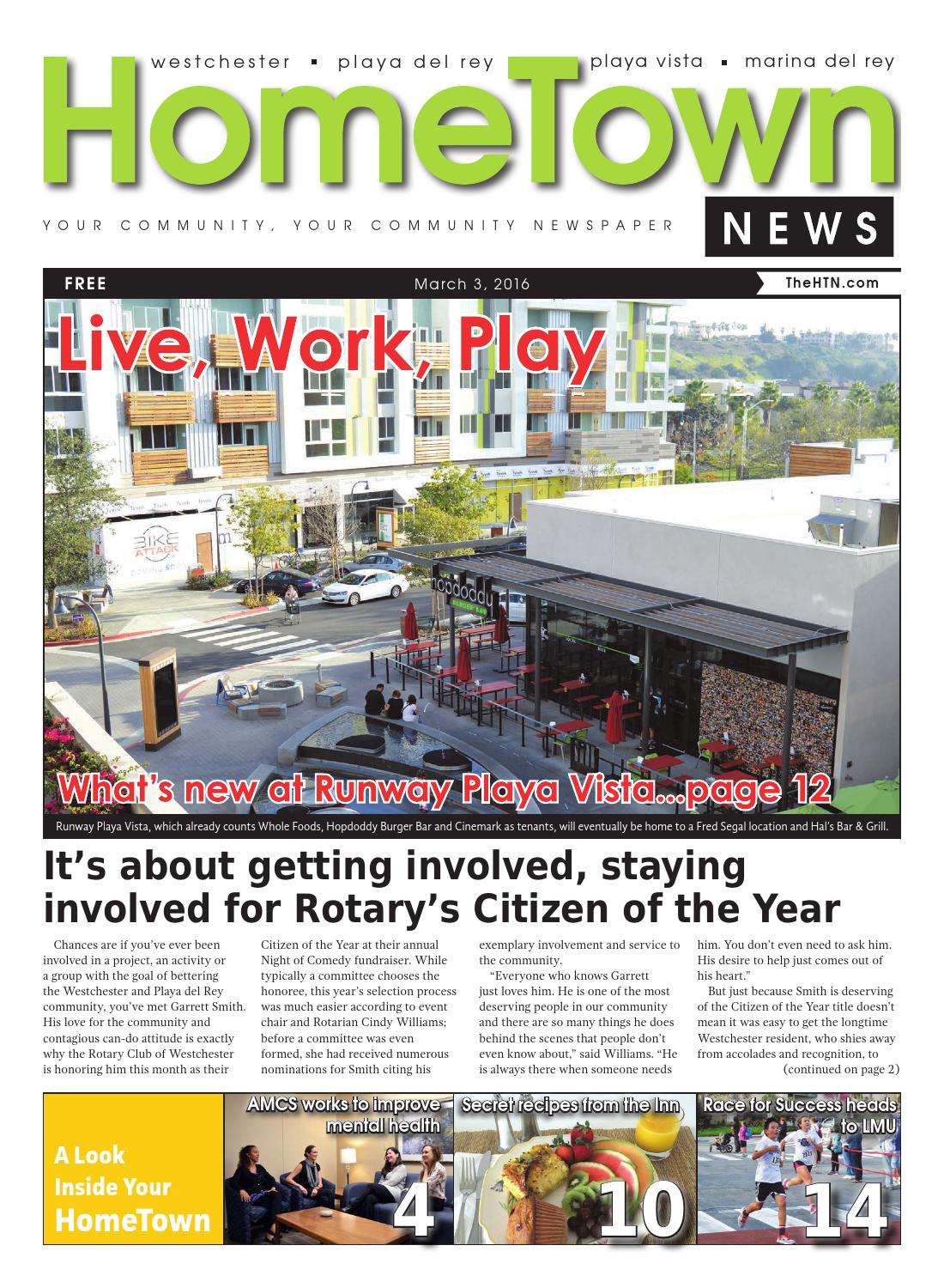 Westchester/Playa HomeTown News March edition by Westchester/Playa del Rey  HomeTown News - Issuu