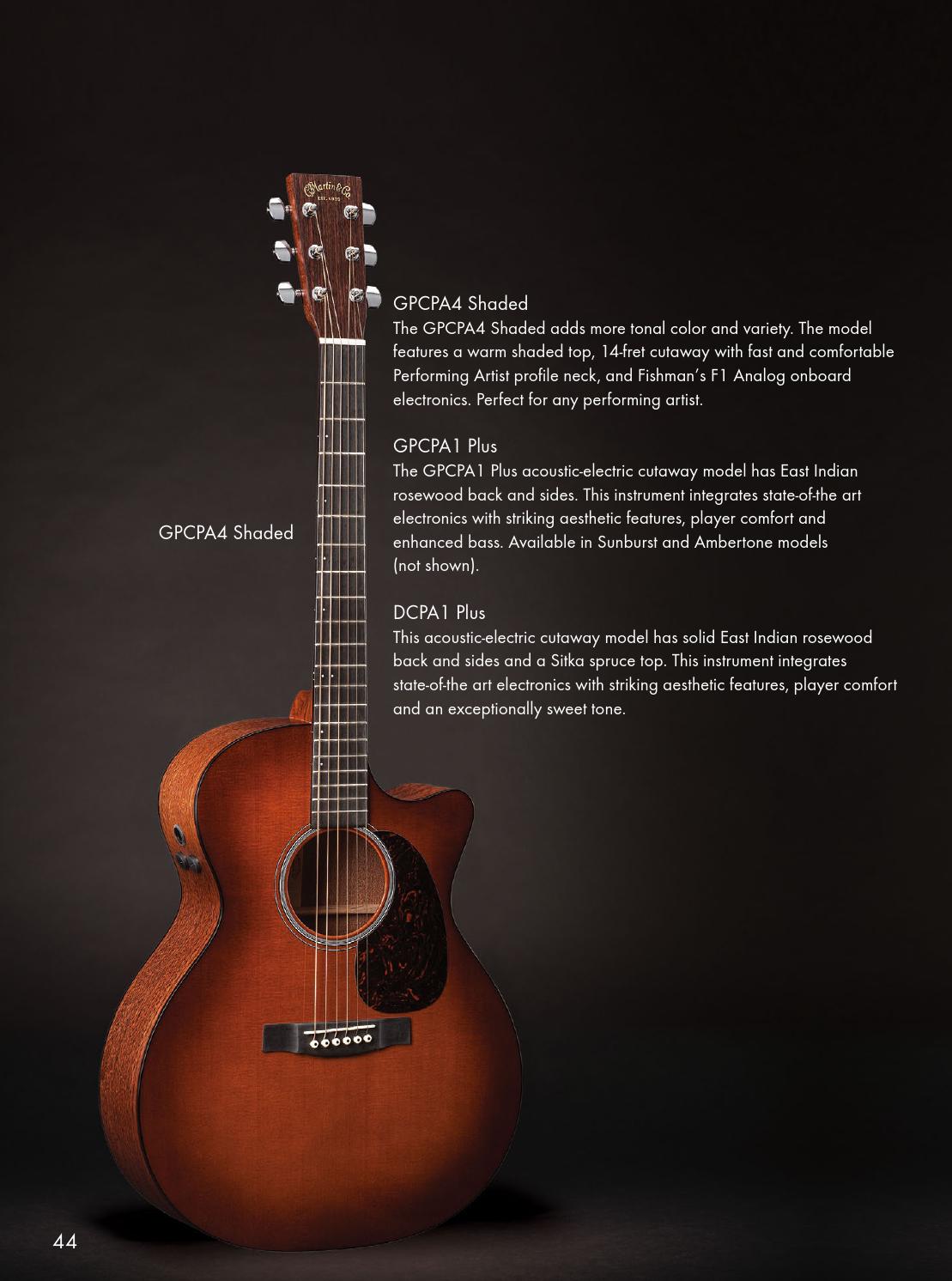 Martin Guitar 2016 Catalog by Martin Guitar Issuu