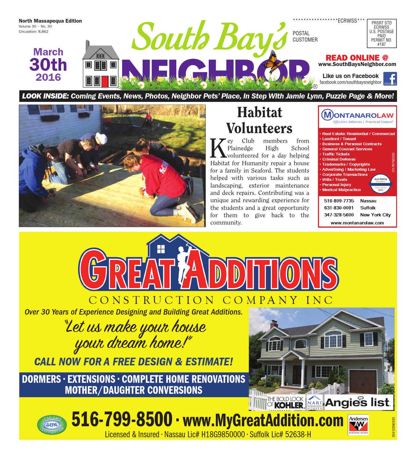 March 30, 2016 North Massapequa by Long Island Media Group Issuu